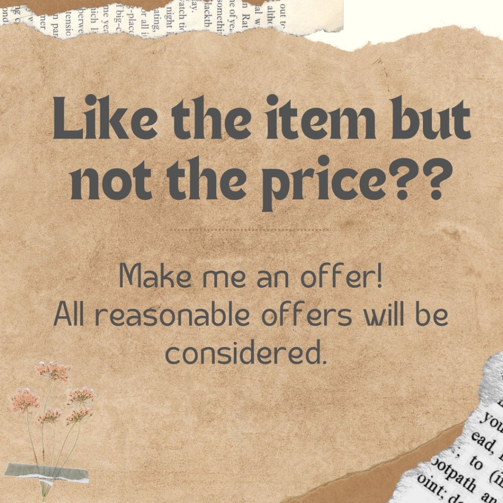 Make me an offer!